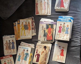 1960s Vintage Sewing Patterns McCalls Simplicity Butterick and Style - Each Sold Separately