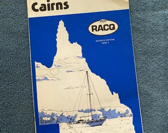 Vintage RACQ Townsville Cairns Map - Seventh Edition QDM 3