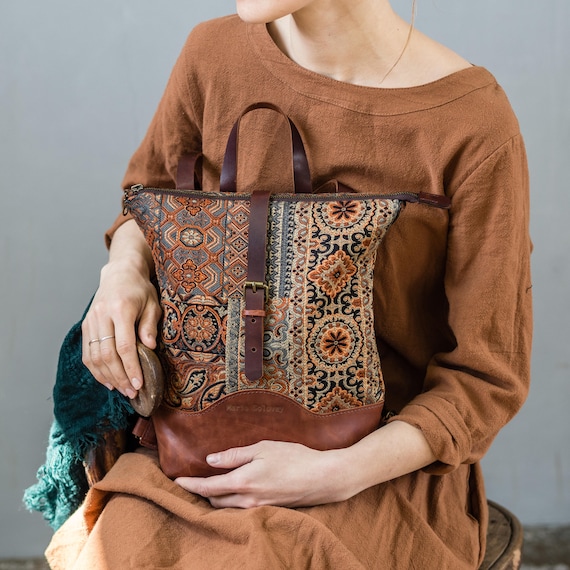 tapestry backpack