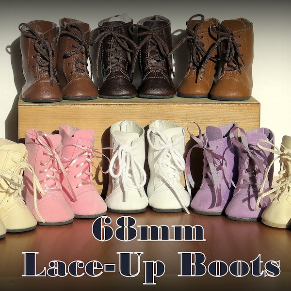 Not Your Every-Day Lace-Up Boots, Version Two!! Fun and Unique Styling For Creating Amazing Outfits for 18 Inch Dolls!