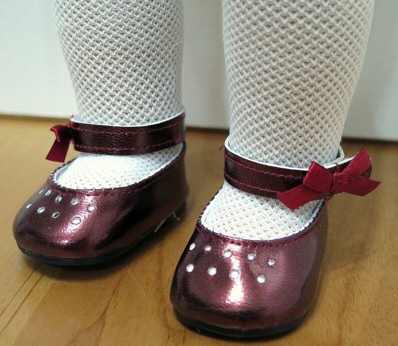 pink ballet flats with ankle strap
