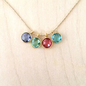 Grandmother Birthstone Necklace, Mom Necklace, Birthstone Necklace, Birthstone Jewlery, Family Necklace