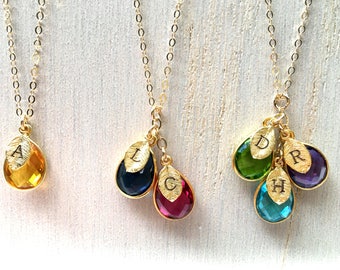birthstone jewelry etsy