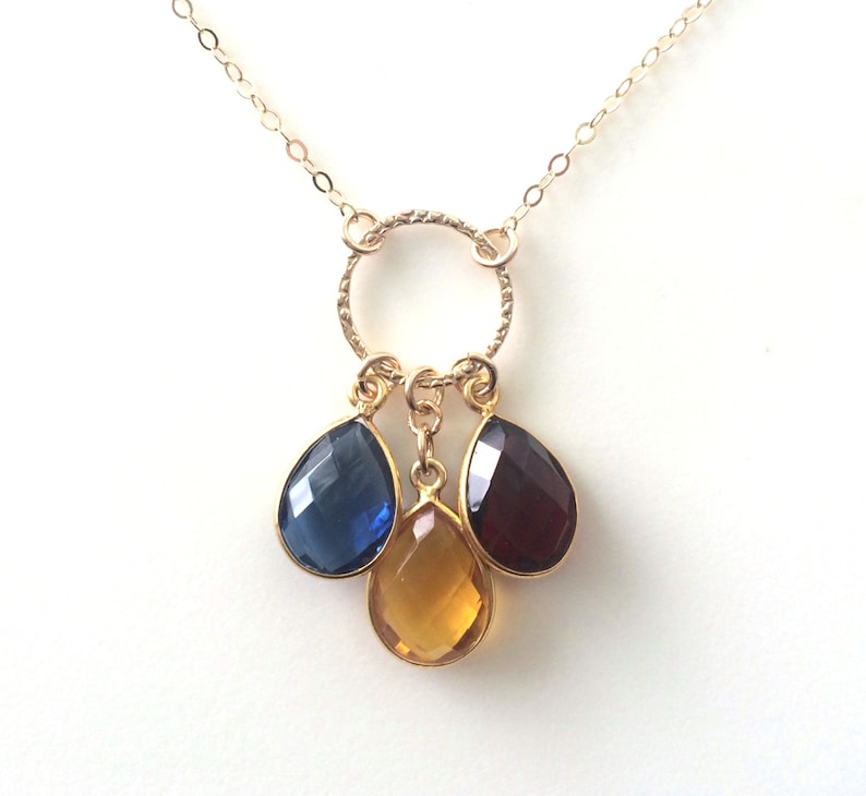 Gift for Grandmothers Custom Birthstone Necklace Mom Gift Mother/'s Day Birthstone Necklace Mother/'s Day Jewelry Birthstone Charms