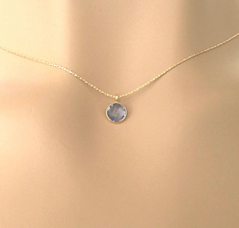 Birthstone Jewlery Tanzanite Birthstone Necklace Birthstone Necklace mom necklace December Birthstone
