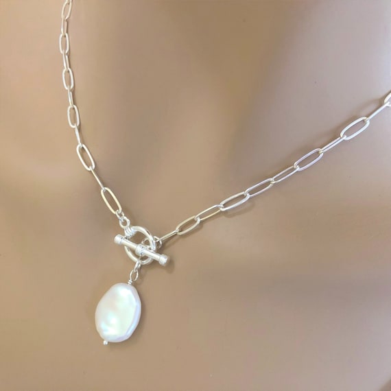ネックレス・チョーカー [LAN ARCHIVE_official][1135] Muse Pearl Necklace Muse-Oval-Pearl-Necklace_720x.