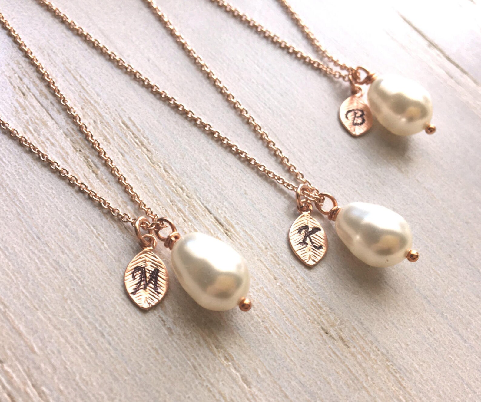 Silver Pearl Necklace Teardrop Pearl Necklace Etsy