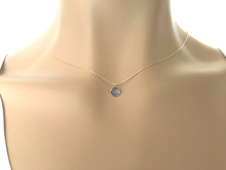 Birthstone Jewlery Tanzanite Birthstone Necklace Birthstone Necklace mom necklace December Birthstone