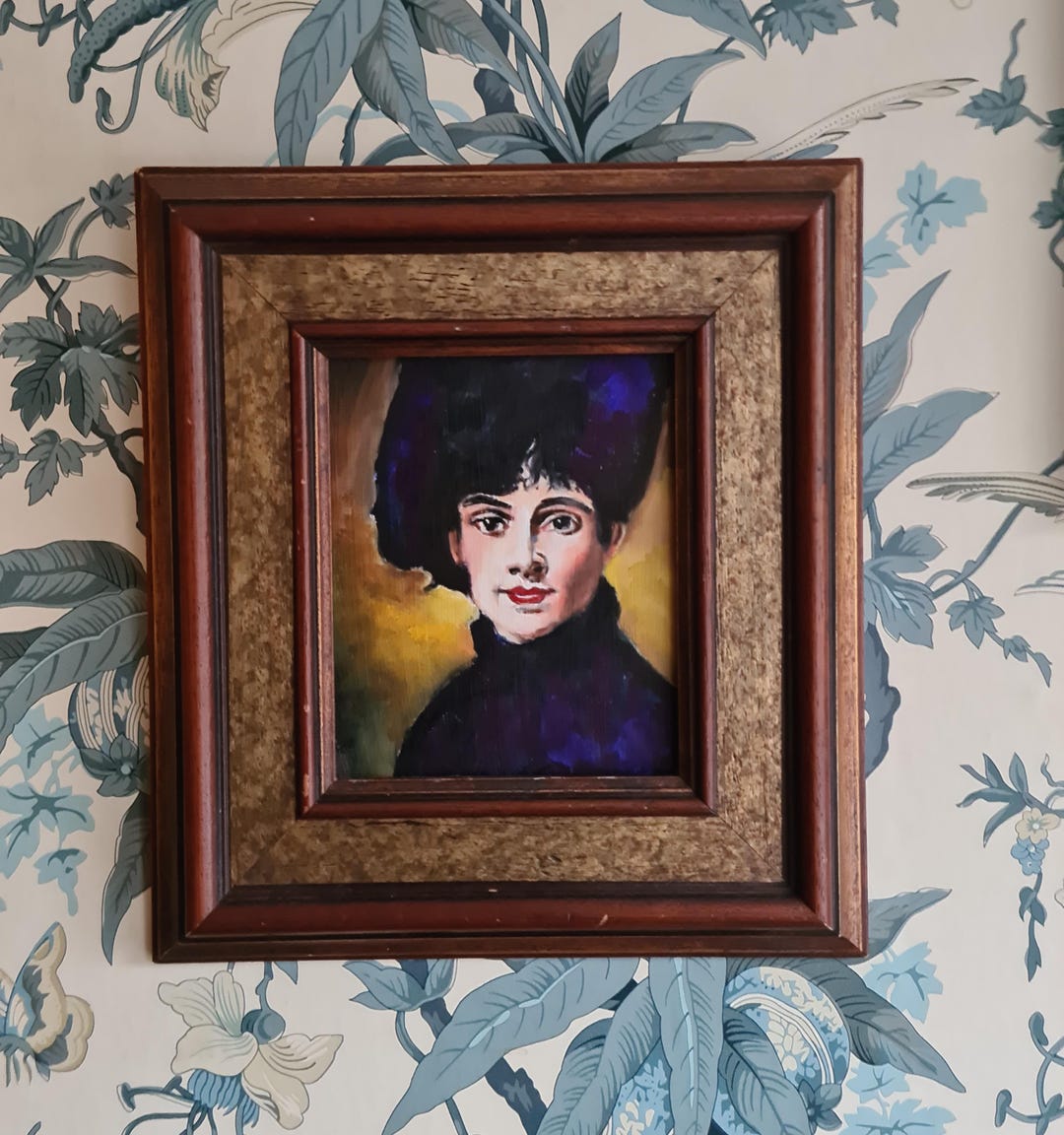 Portrait of a Woman , Original Oil Painting - Etsy