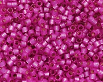 2g Miyuki beads 11/0 approx. 2 mm Delica beads pink