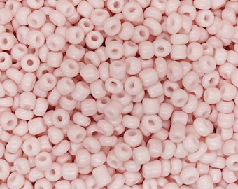 Rocailles 8/0 (3 mm) glass beads color: pink | 10g/100g | Small pack - large pack