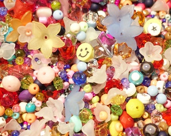 Pearl Confetti Mix | Various beads mixed | Pearl mix | 10 / 25 / 50 / 100 / 200 grams