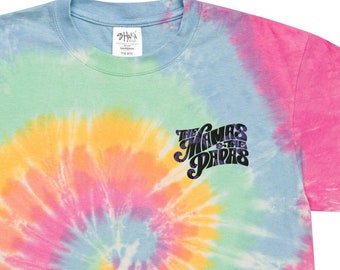 Mama's & the Papa's Embroidered Tie-dye T-shirt