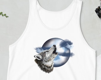 Howling Wolf Moon Tank Top