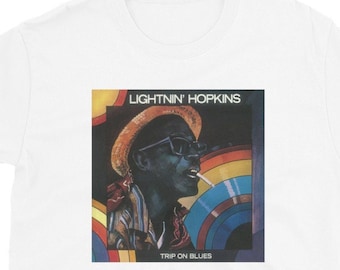 Lightnin' Hopkins T-shirt, Inspired by Japanese Import Vinyl Art