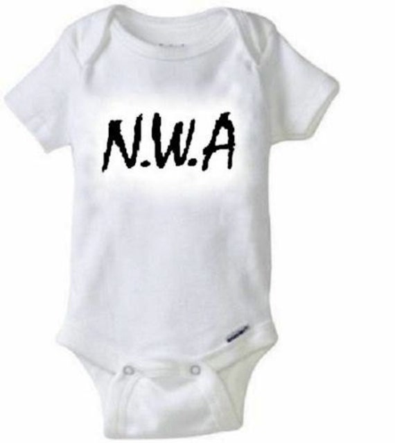 NWA Rap Onesie Toddler Tshirt 90's Ice Cube Dre Eazy E