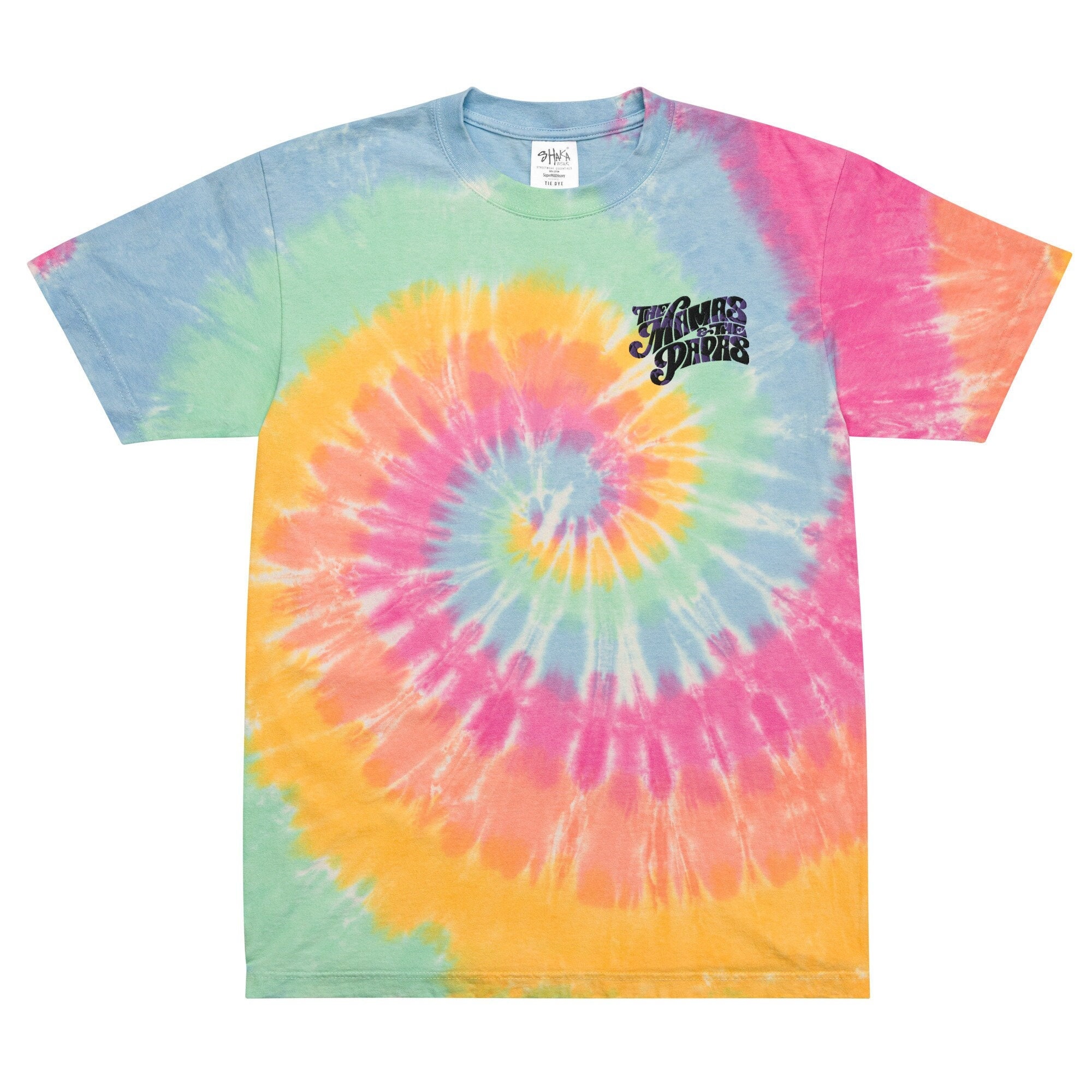 Embroidered tie dye shirt Clearance