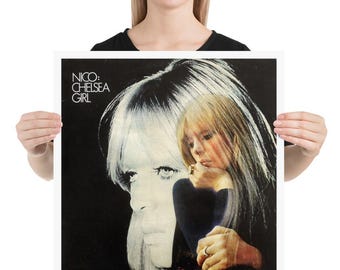 NICO Chelsea Girl - High-quality A1 Promo Poster - Psych - Etsy