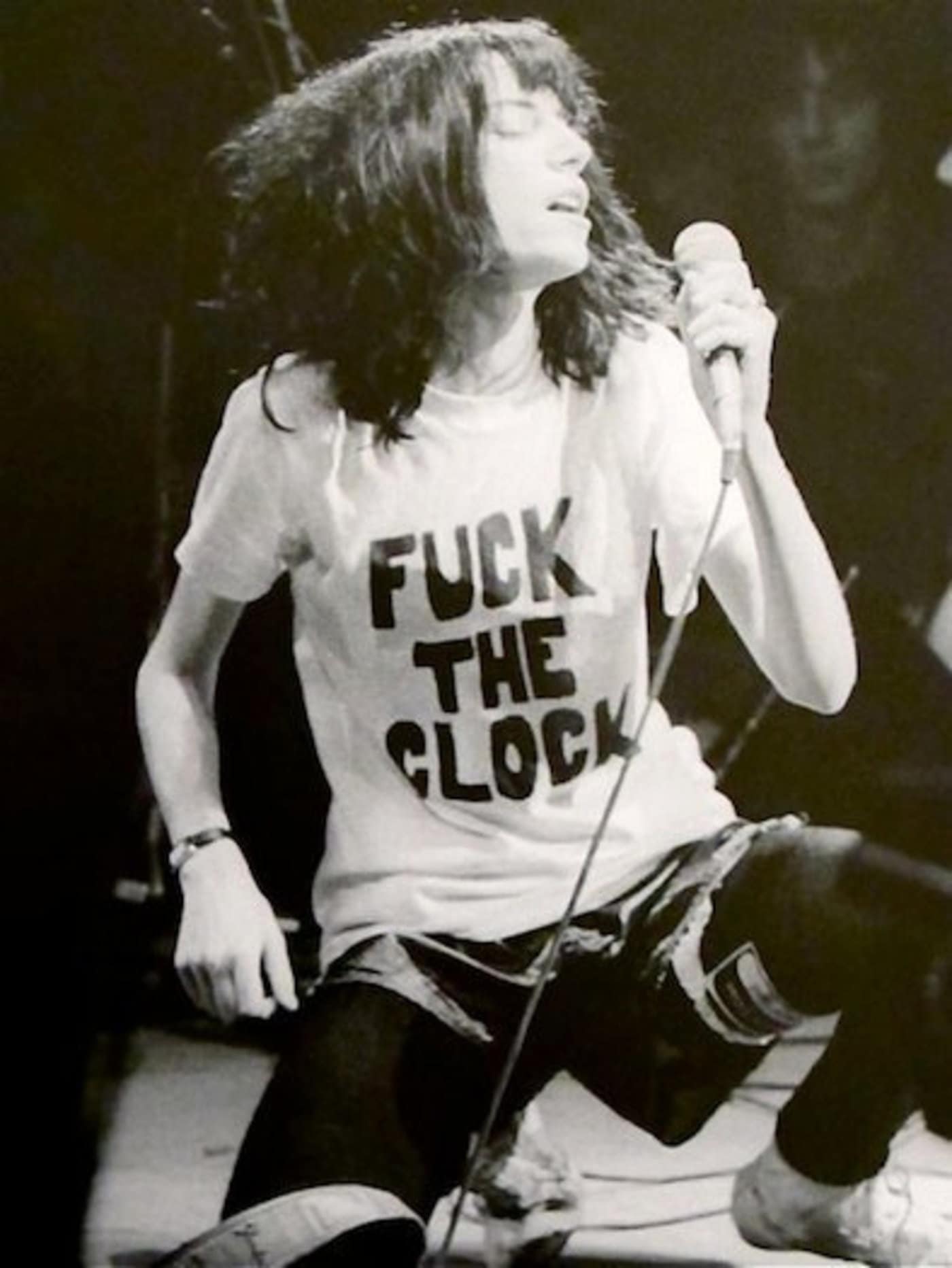 Fuck the Clock T-shirt (patti Smith) - Etsy