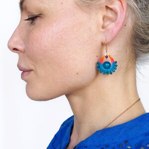 Macrame Drop Earrings main image 1