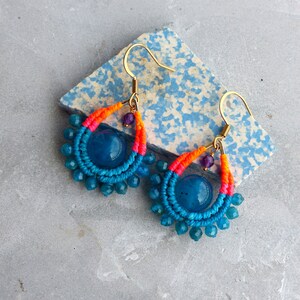 Macrame Drop Earrings main image 0