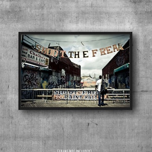 Shoot the Freak - Coney Island sideshow photo