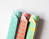 Double Sided Wrapping Paper, gift paper, mixed pack, 3 sheets