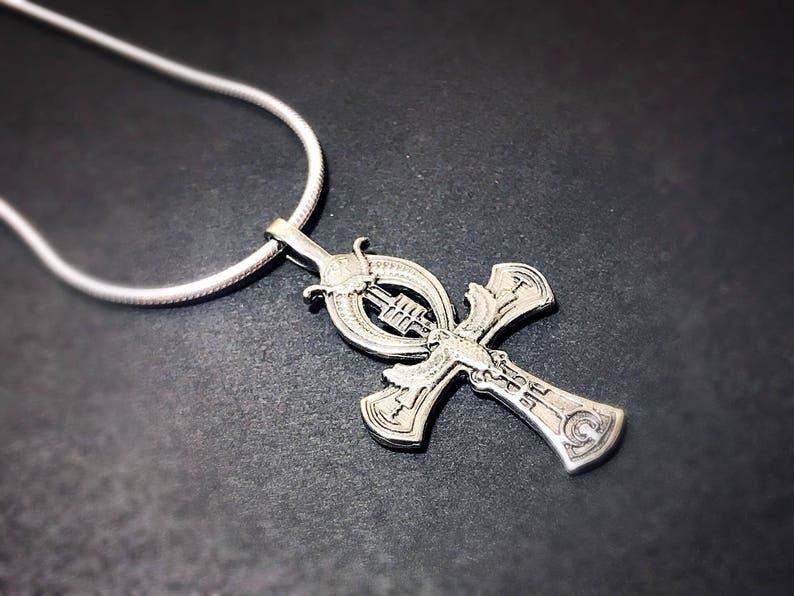 Ankh Silver 925 Pendant for Men Etsy