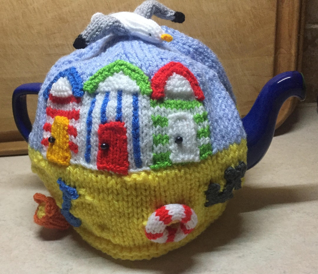 Seaside Tea Cosy / New Home Gift / Birthday Gift / Tea Lovers Gift