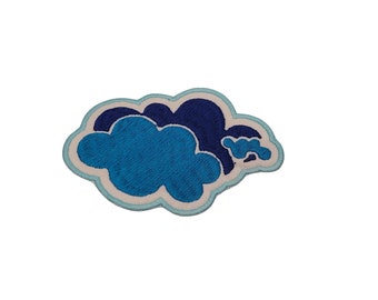 Clouds Iron On Sew On Patch