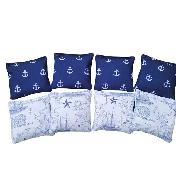 Nautical Bean Bag Etsy