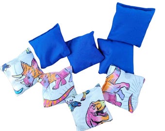 3 inch mini dinosaur bean bag toss games replacement cornhole bags
