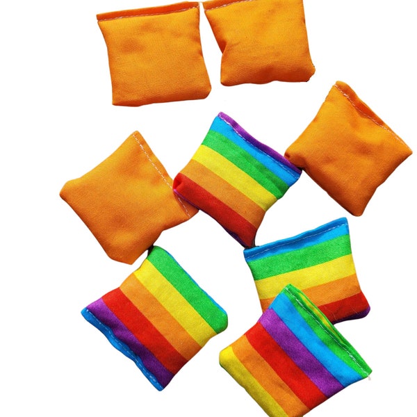 Rainbow Bean Bags Etsy