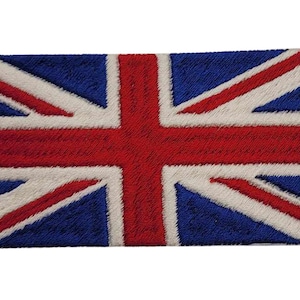 Union Jack UK Iron On Patch Sew on Patch