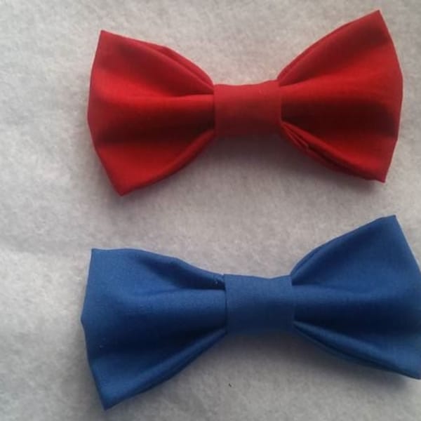 Bow Ties Select a Color  Clip On Little Boys Young Men Men