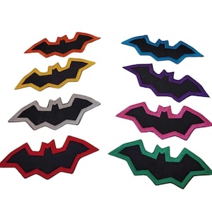 Bat Iron On Patch Halloween