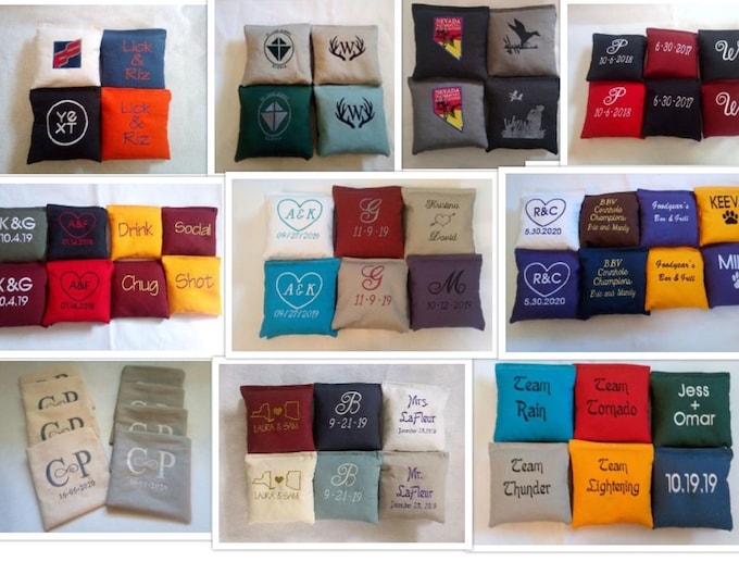 Chocolate Chip Cookie Bean Bags Set of 3 4 5 or 6 Etsy