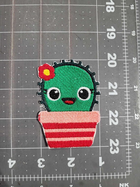 Kaktus Bgelbild Sew on Fun Patch - Etsy.de