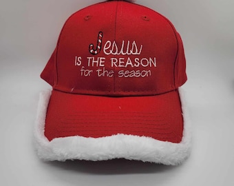 Jesus is The Reason for The Season Beanie Cap Jesus is The Reason for The Season Beanie Cap