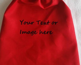 Cornhole Bag Carrying Case Draw String Bag Personalized Custom Embroidered Bags