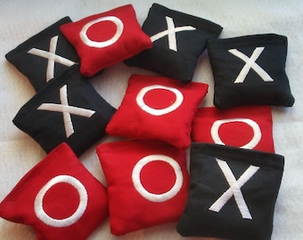 Mini Toss Bags X and O Tic Tac Toe Replacement Bags