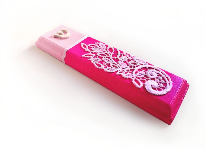 Mezuzah Case Kids Mezuzah Girl Mezuzah Pink Mezuzah Baby Etsy
