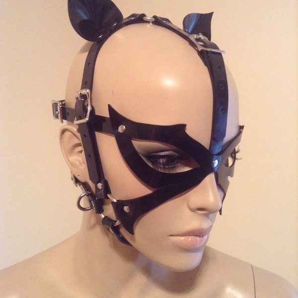 Vegan Feline Head Harness