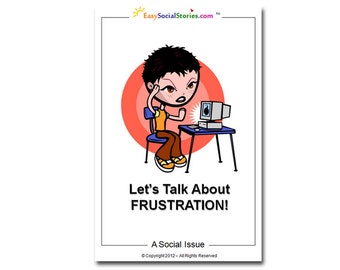 Let's Talk About Frustration - Easy Social Story for Autism