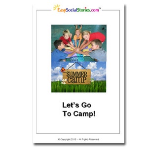 Let&#39;s Go to Summer Camp - Easy Social Story