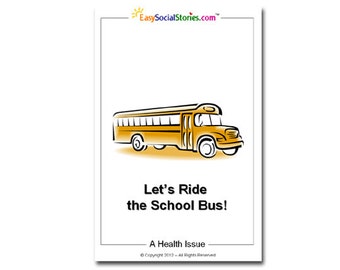 Laten we met de schoolbus rijden! - Eenvoudig sociaal verhaal