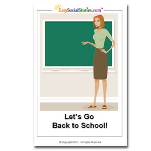 Let&#39;s Go Back to School! - Easy Social Story