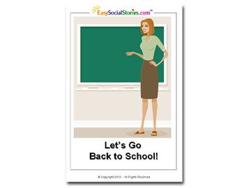 Laten we terug naar school gaan! - Eenvoudig sociaal verhaal