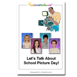 Let&#39;s Talk About School Picture Day! - Easy Social Story