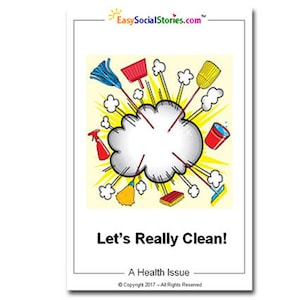 Let&#39;s Really Clean - Easy Social Story